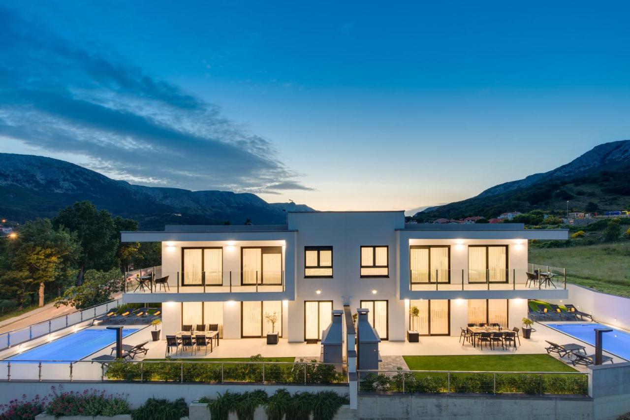 Villa Supernus With Heated Pool Baška Extérieur photo